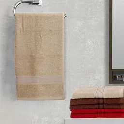 kopa BIANCA Multicoloured Set of 6 Solid 380 GSM Cotton Hand Towels-picture-49