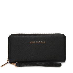 Lino Perros Women Black Solid Zip Around Wallet-picture-21