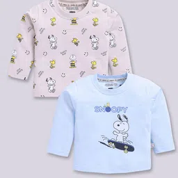 YK X Tinyo Infant Boys Set of 2 Printed Cotton T-shirts-picture-50