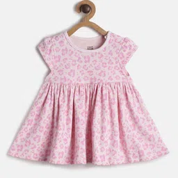 MINI KLUB Girls Pink Floral Dress-picture-18