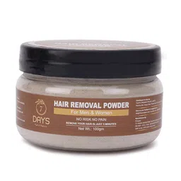7daysnatural 7 DAYS Hair Removal Powder With Cocoa Powder - 100g image 1