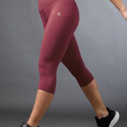 CULT Women's Pink Cropped Performance COMFlex Tights-picture-48