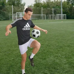 ADIDAS Aeroready Sereno Logo Printed T-shirt-image-2