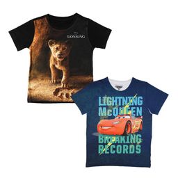 Disney by Wear Your Mind Boys Black Printed Round Neck T-shirt-picture-24