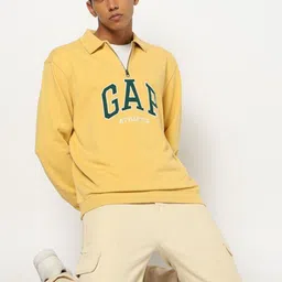 GAP Men Embroidered Relaxed-Fit Sweatshirt-picture-14
