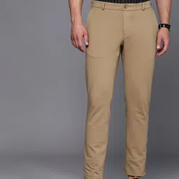 Louis Philippe Sport Men Slim Fit Smart Casual Trousers-picture-24