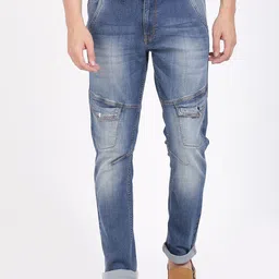 ANTHEM Men Blue Slim Fit Jeans-picture-35