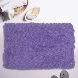BIANCA Purple Mushroom Texture Non-Slip Shaggy Bath Rug-picture-34