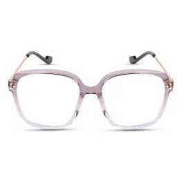 Voyage Purple & Clear Oversize Frame for Men & Women TR83027MG3851-picture-14