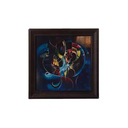 eCraftIndia Multicoloured Graphic UV Wall Art image 1