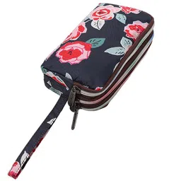 SYGA Women Floral Printed Leather Zip Around Wallet-image-53