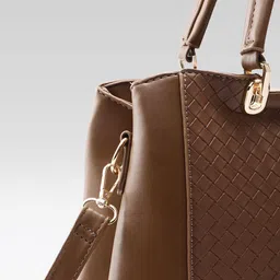 Chemistry Textured Structured Handheld Bag image 5