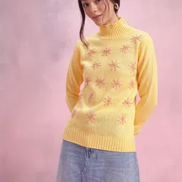 DressBerry Floral High Neck Pullover-picture-29