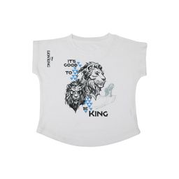 Disney by Wear Your Mind Girls White Printed Top-picture-22