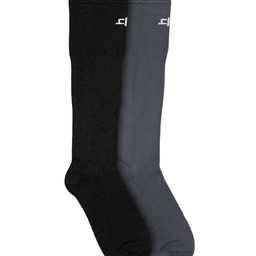 Heelium Pack Of 2 Solid Knee-Length Anti-Odour Sustainable Compression Socks-picture-16