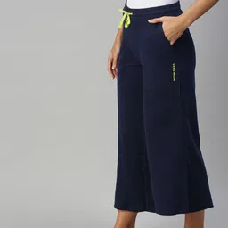 Vero Moda Women Navy Blue Solid Lounge Pants-image-99