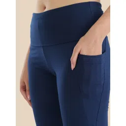 Nite Flite Yoga Solid Pants - Picasso Blue image 4