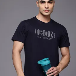 HRX by Hrithik Roshan Typography Printed Rapid-Dry TrainingT-shirt-picture-23