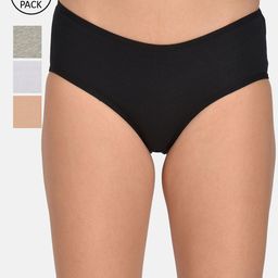 mod & shy Women Pack Of 4 Assorted Hipster Briefs MU150153-picture-26