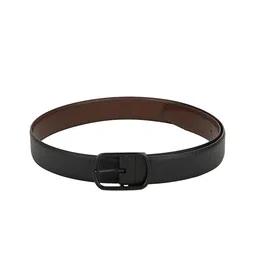 Teakwood Leathers Men Black Textured Belt-image-44