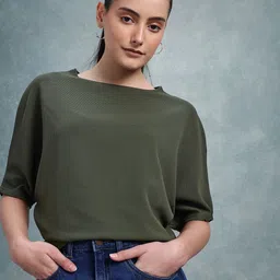 The Roadster Life Co. Waffle Texture Extended Sleeves Top-picture-17