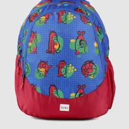 Wildcraft Unisex Blue & Red WIKI CHAMP 3 Monster Backpack-picture-38