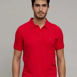 Celio Polo Collar Cotton T-Shirt-image-1
