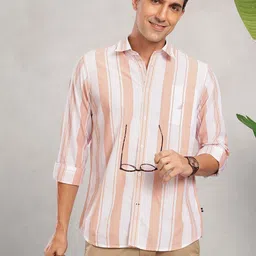 Nautica Classic Fit Striped Casual Shirt-picture-30