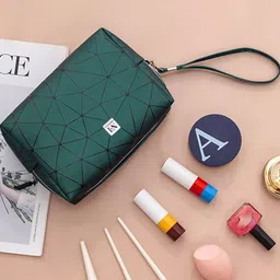 NFI essentials Green & Black Printed Pouch Organiser-image-67