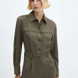 MANGO Cargo Style Jumpsuit-picture-27