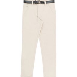 Pantaloons Junior Boys Beige Regular Fit Solid Regular Trousers-picture-45