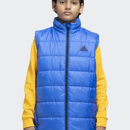 ADIDAS Unisex Kids Stand Collar Padded Gilet-picture-0