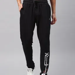 hrx by hrithik roshan HRX Active by Hrithik Roshan Black Track Pants-picture-17