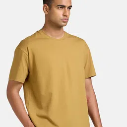BOLDFIT Oversized Round Neck Cotton T-Shirt-image-5