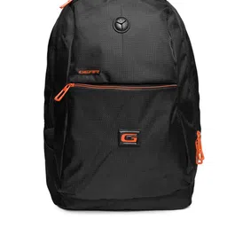 Gear Unisex Black Solid Backpack image 1