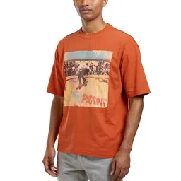 glitchez Relaxed Fit Graphic Printed T-shirt-picture-26
