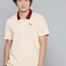 Puma ESS ELEVATED Polo Collar Slim Fit T-shirt-picture-17