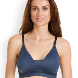 Zivame Blue Solid Underwired Lightly Padded T-shirt Bra ZI1508FASHZBLUE-picture-32
