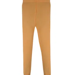 RVK Kids Mustard Yellow Solid Ankle-Length Legging-picture-18