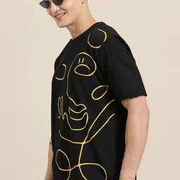 HERE&NOW Printed Pure Cotton T-shirt-picture-40