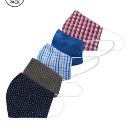 Be Indi Adults Pack of 5 Assorted Reusable 2-Layer Outdoor Masks-picture-28