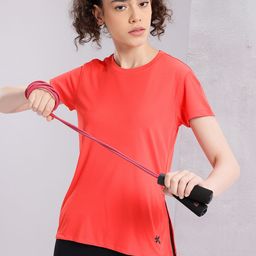 HRX by Hrithik Roshan Side Slit Training T-shirt-picture-5