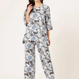 Sleek Italia Abstract Printed Co-Ords-image-83