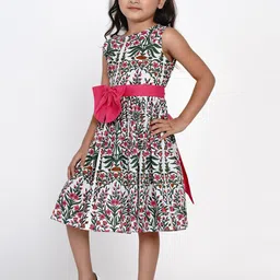 Bitiya by Bhama White Floral Dress-picture-40