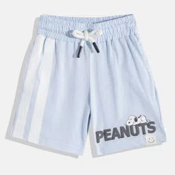 Happy Faces Boys Peanuts Printed Cotton Shorts-picture-18