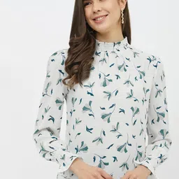 Harpa Women White Printed Top-picture-13