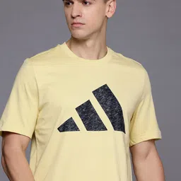 ADIDAS Brand Logo Print Pure Cotton Regular Fit T-shirt-picture-53