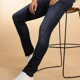 French Connection Men Slim Fit Mid-Rise Light Fade Stretchable Jeans-picture-34