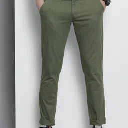 Tommy Hilfiger Men Slim Fit Mid-Rise Casual Trousers-picture-40
