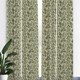 HOUZZCODE Grey Abstract Curtain-image-0